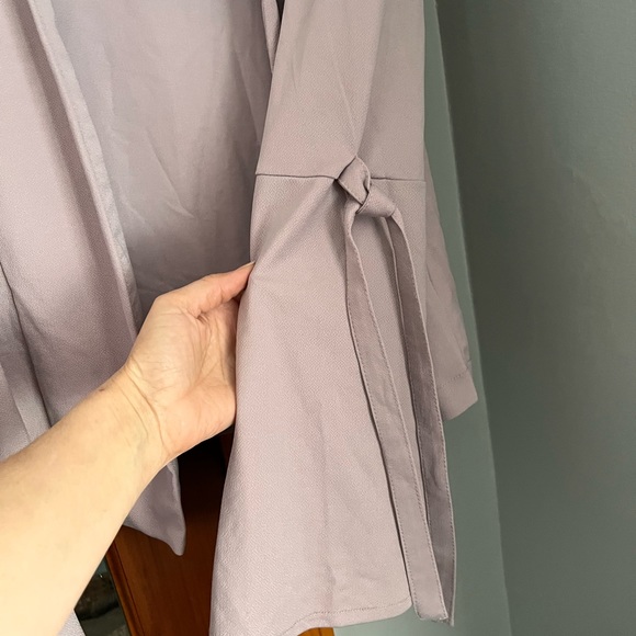 💕Light Mauve Colored Lightweight Casual Blazer - Picture 3 of 5